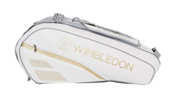 Babolat Pure Wimbledon 6 pack racket bag (White-gold) – SportStation HK