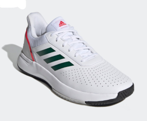 adidas Court Smash Tennis (White-green) HK