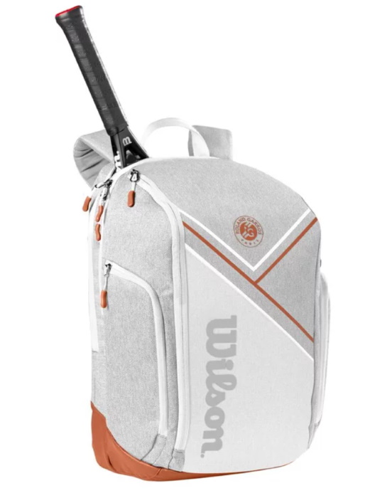 wilson tour backpack grey